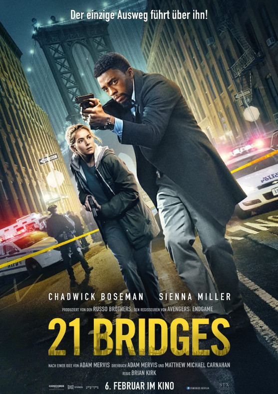 21 Bridges (2019) เผด็จศึกยึดนิวยอร์ก