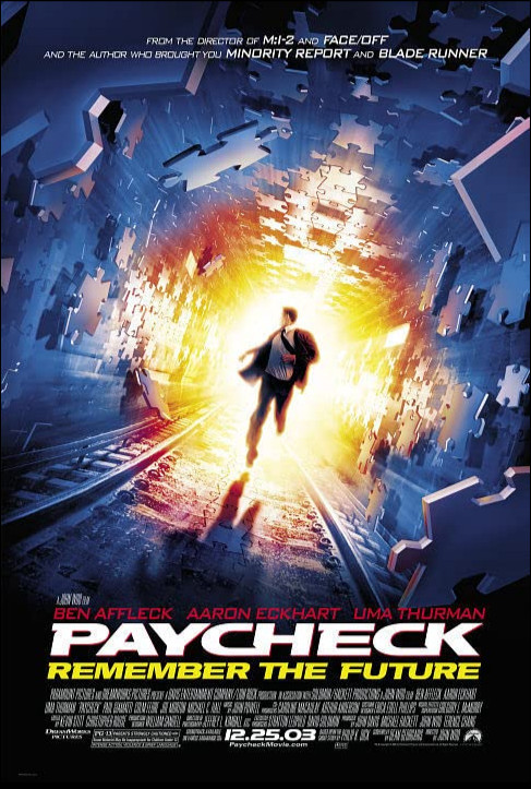 Paycheck (2003) แกะรอยอดีต ล่าปมปริศนา 